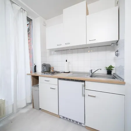 Studio Shiny - Zentral mit Balkon - Messe - Küche Neuss Exterior foto